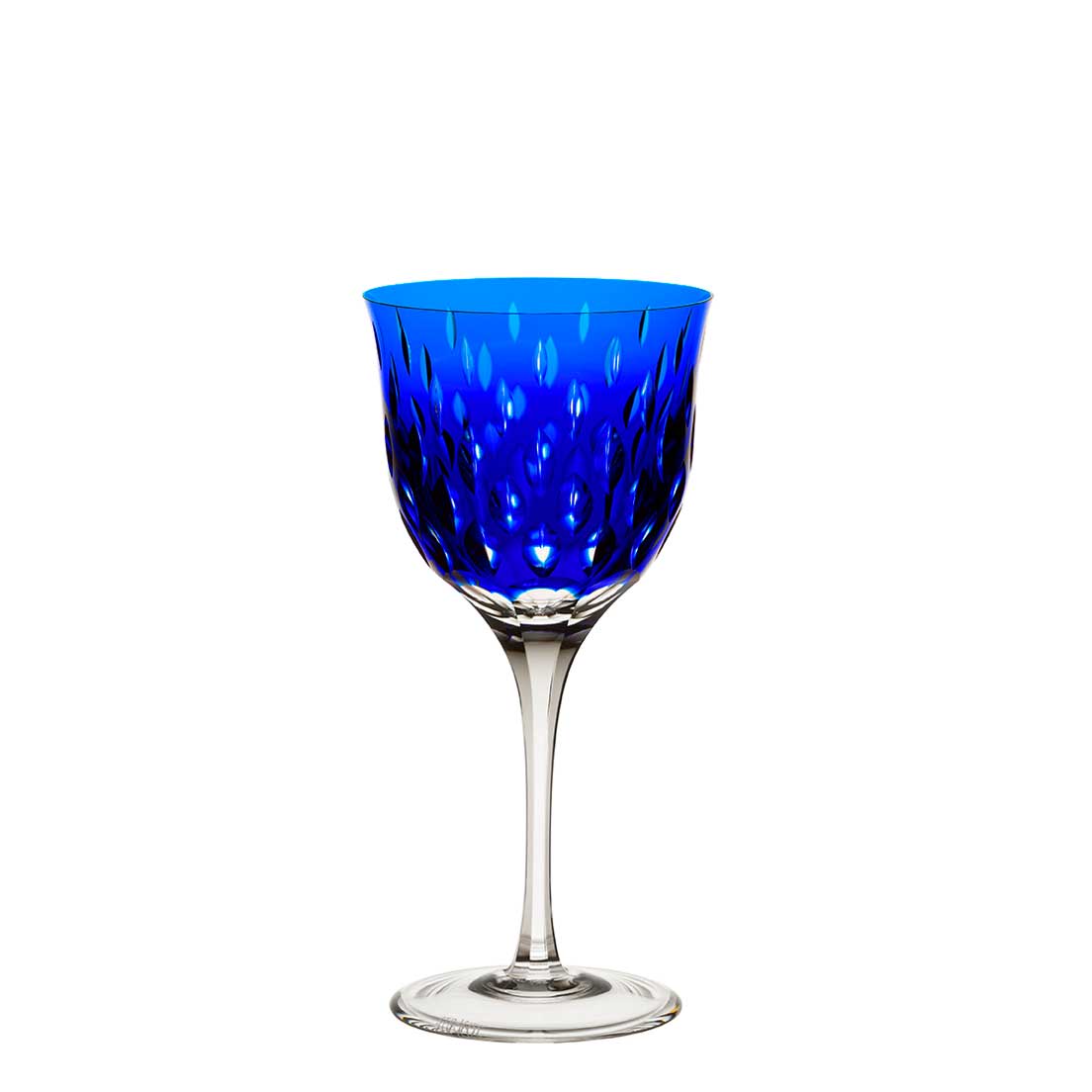 Taça De Cristal Strauss Vinho Branco 330ml - Azul Escuro - 225.103.152.012 Azul