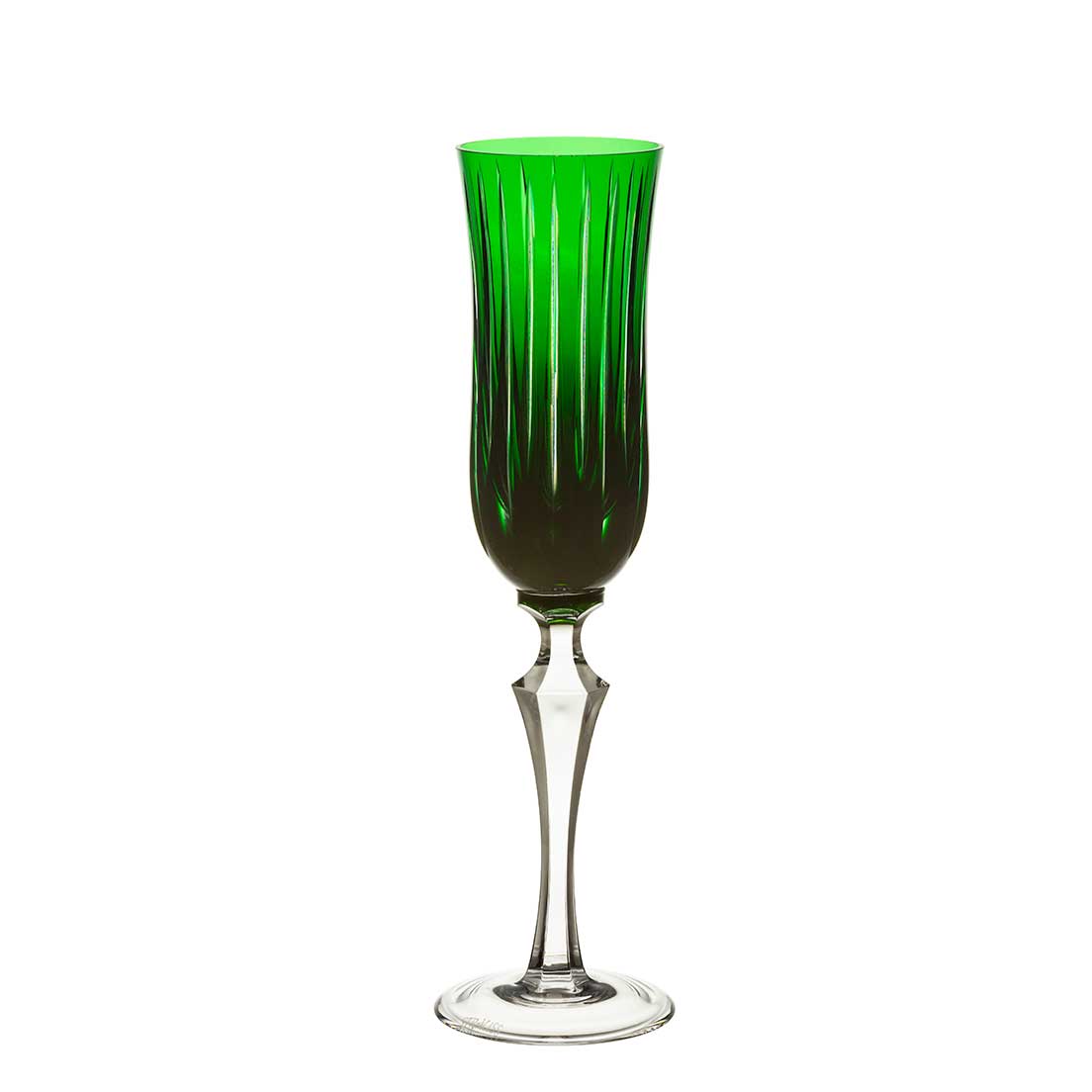 Taça De Cristal Strauss Champagne 240ml - Verde Escuro - 237.107.150.014 Verde