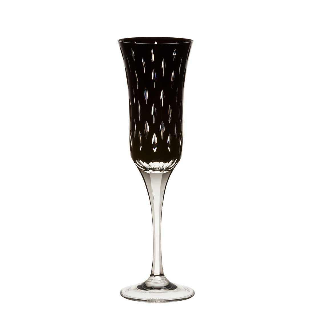 Taça De Cristal Strauss Champagne 190ml - Preto - 225.107.152.018 Preto
