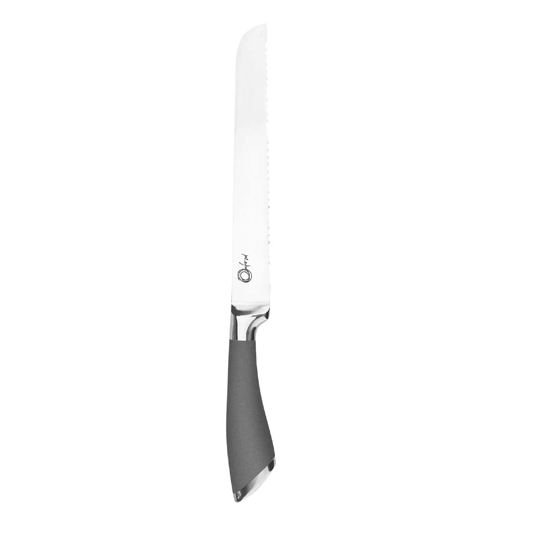 Faca Para Pão Em Aço Inox 33cm Cool Grey Inox