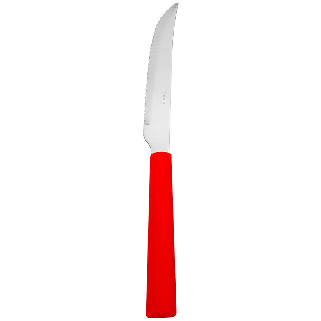 Conjunto De 6 Facas De Carne Vermelho Intenso Vermelho