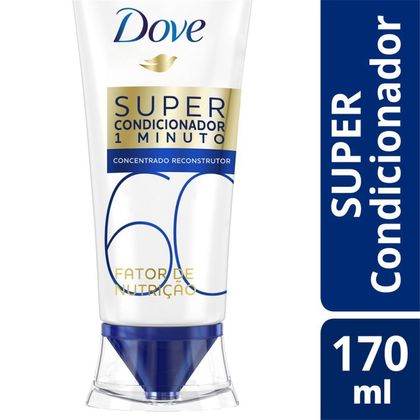 3. Super Condicionador 1 minuto Fator de Nutrição 60 - Dove