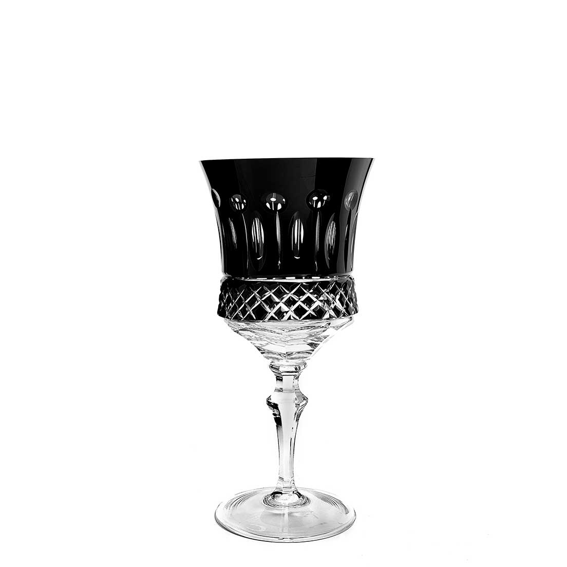 Taça De Cristal Strauss Vinho Branco 330ml - Preto - 119.103.069.018 Preto