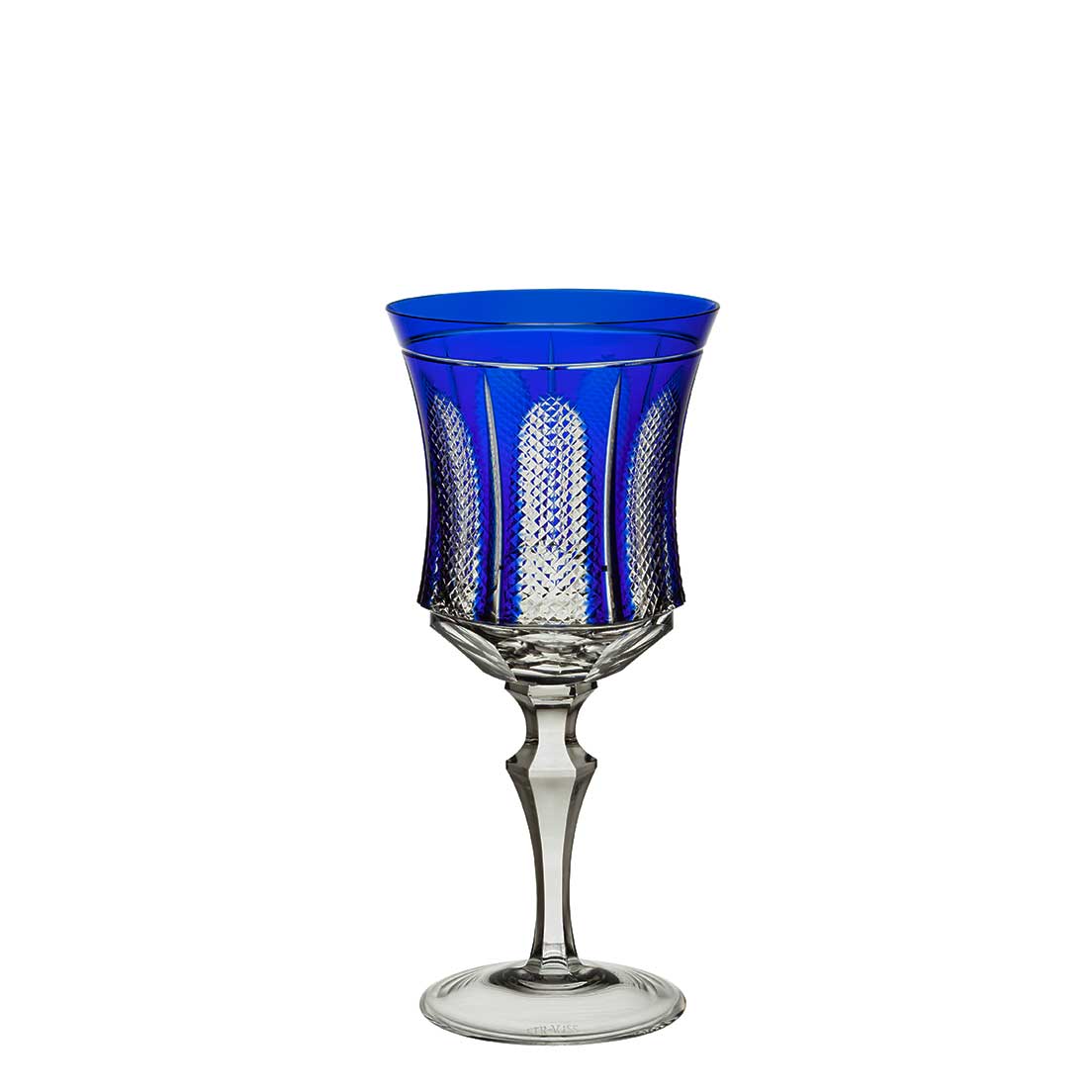 Taça De Cristal Strauss Vinho Branco 330ml - Azul Escuro - 119.103.151.012 Azul