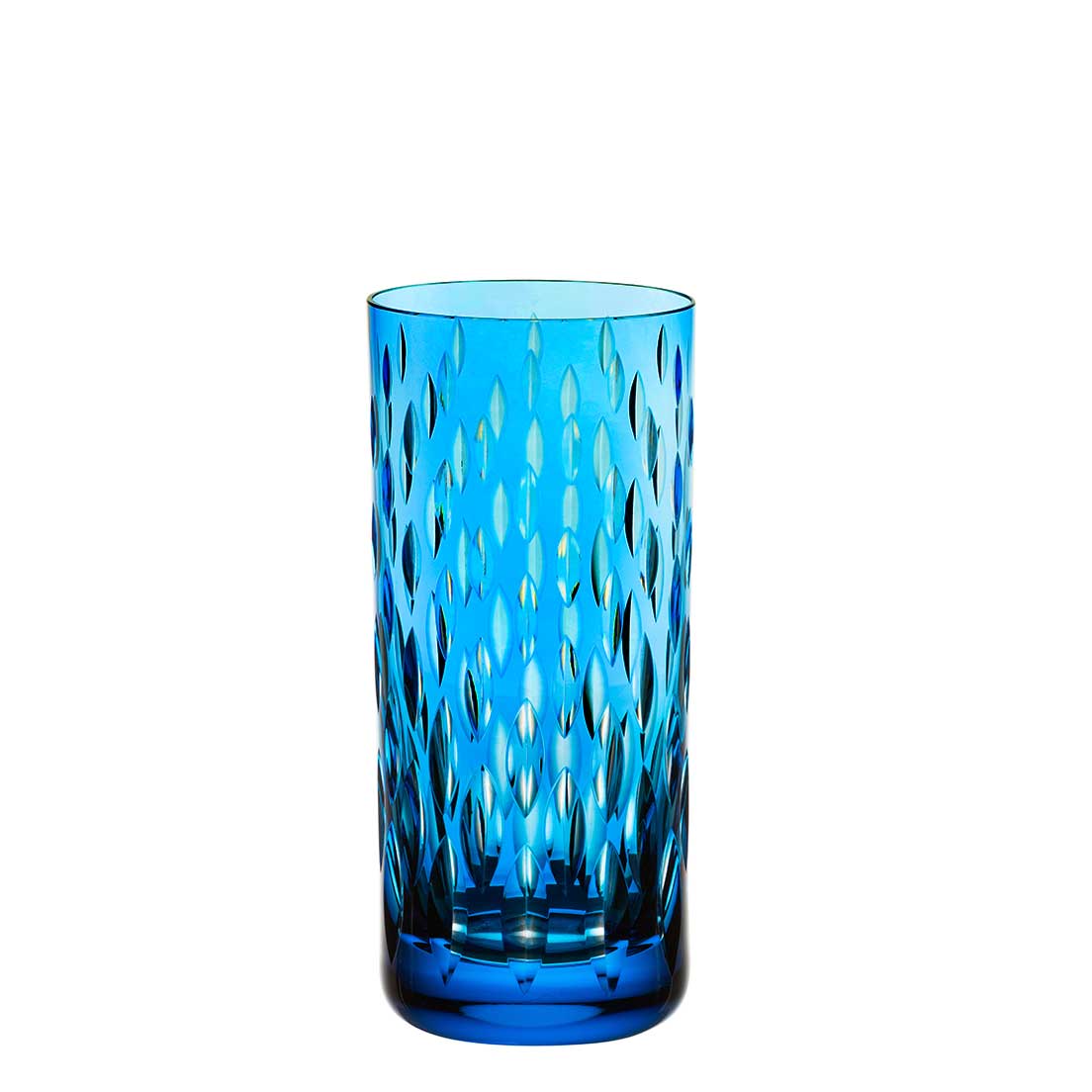 Copo De Cristal Strauss Long Drink 395ml - Azul Claro - 105.142.152.016 Azul