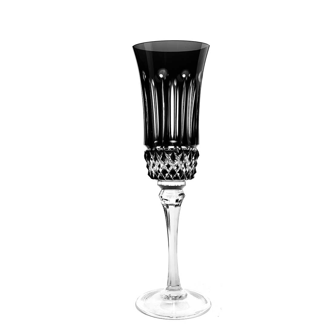 Taça De Cristal Strauss Champagne 190ml - Preto - 225.107.069.018 Preto
