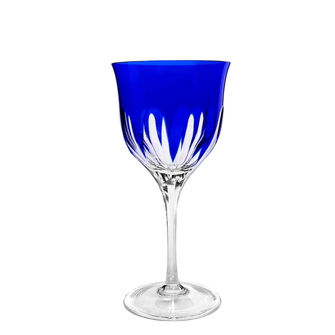 Taça De Cristal Strauss Água 520ml - Azul Escuro - 225.101.045.012 Azul