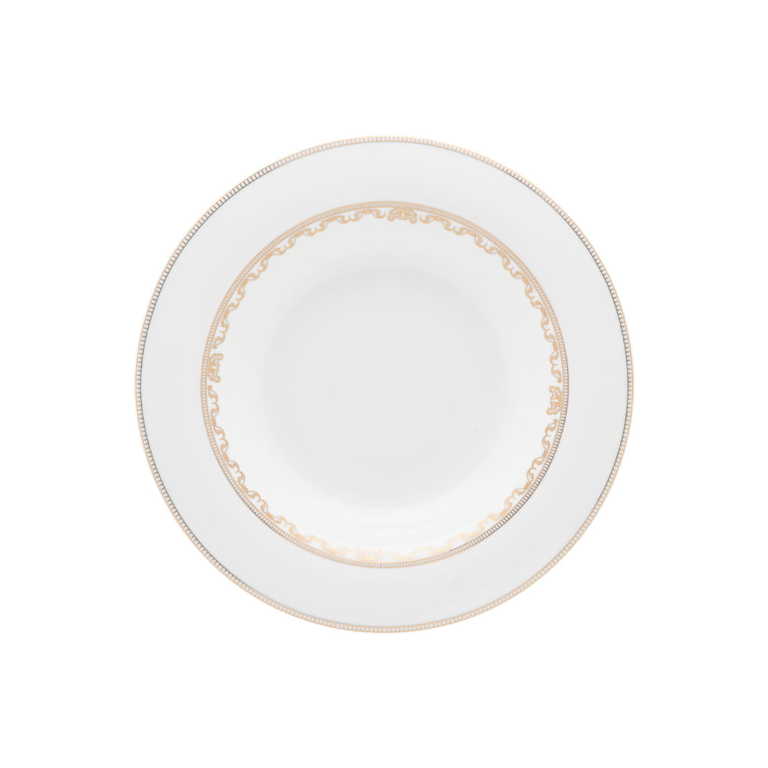 Conjunto De 06 Pratos Fundos 24,5 Cm Strauss Lumière Strauss