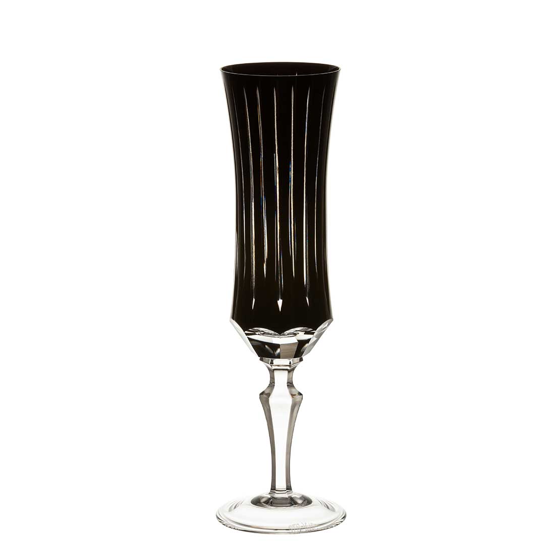 Taça De Cristal Strauss Champagne 210ml - Preto - 119.107.150.018