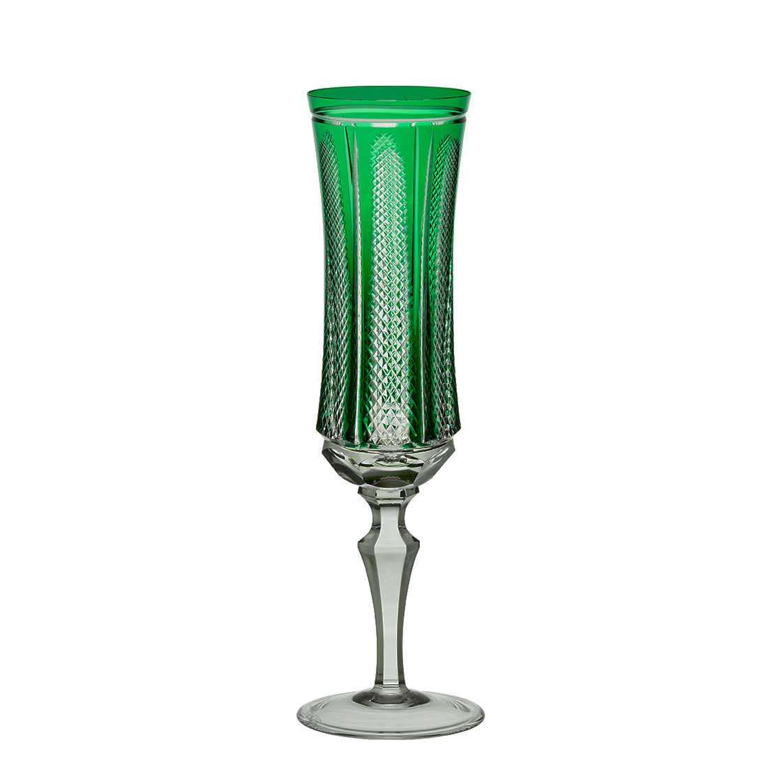 Taça De Cristal Strauss Champagne 210ml - Verde Escuro - 119.107.151.014 Verde