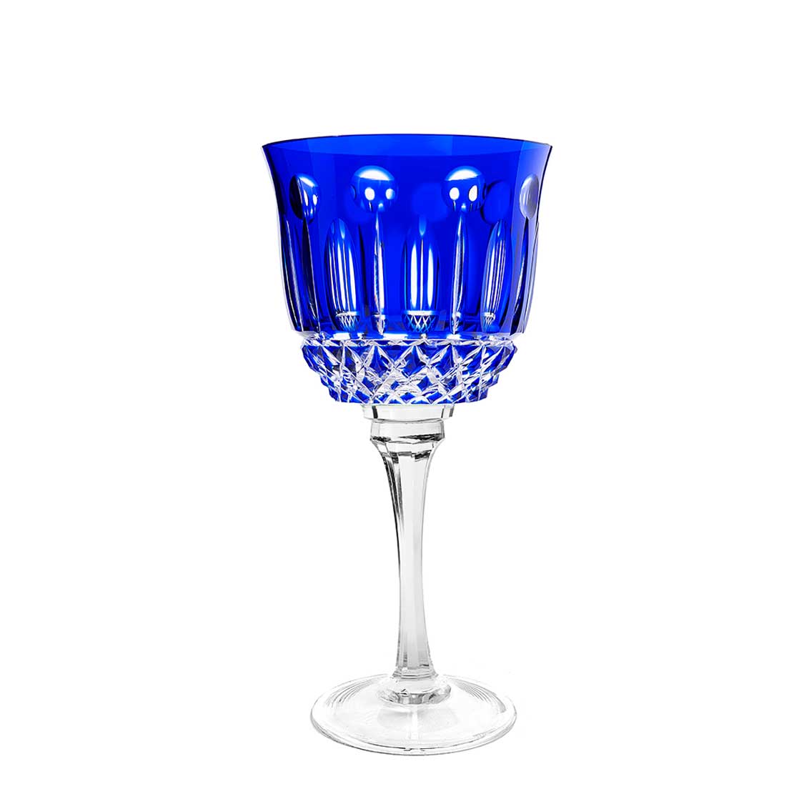 Taça De Cristal Strauss Água 520ml - Azul Escuro - 225.101.069.012 Azul