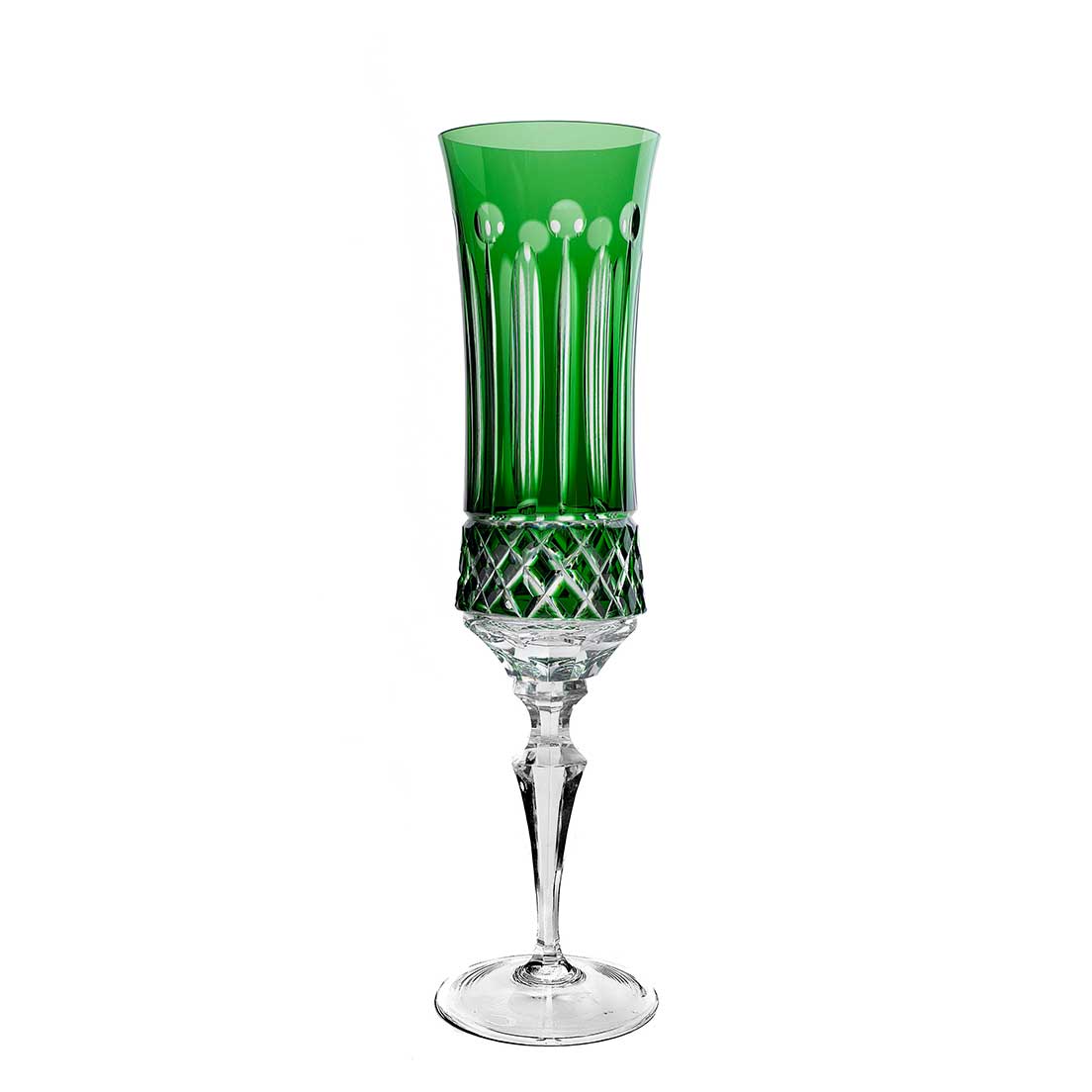 Taça De Cristal Strauss Champagne 210ml - Verde Escuro - 119.107.069.014 Verde