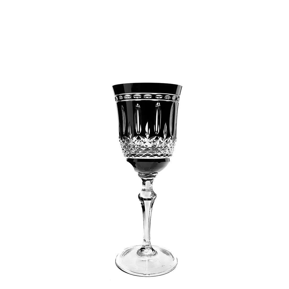 Taça De Cristal Strauss Vinho Branco 310ml - Preto - 237.103.068.018 Preto