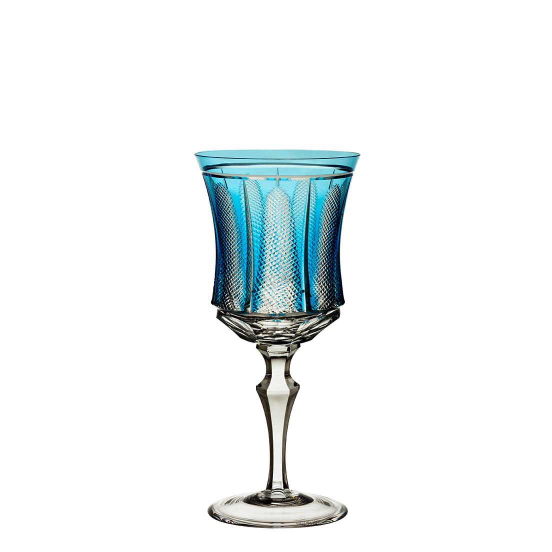 Taça De Cristal Strauss Vinho Branco 330ml - Azul Claro- 119.103.151.016 Azul