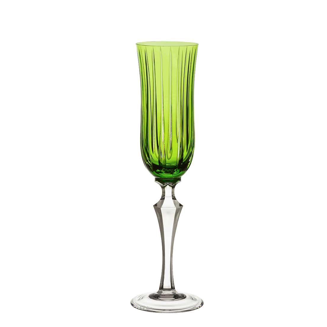 Taça De Cristal Strauss Champagne 240ml - Verde Claro - 237.107.150.011 Verde