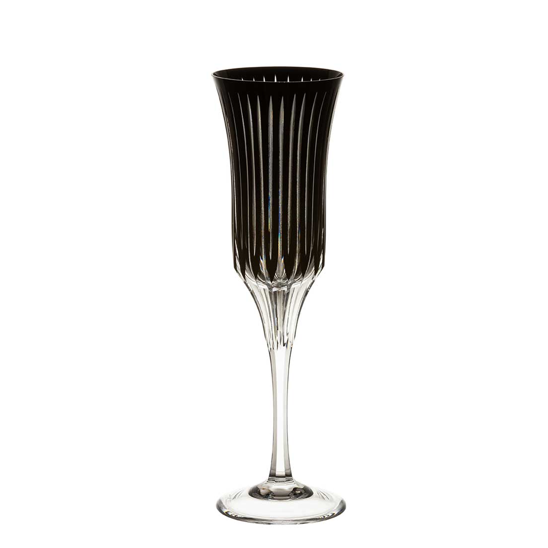 Taça De Cristal Strauss Champagne 190ml - Preto - 225.107.150.018