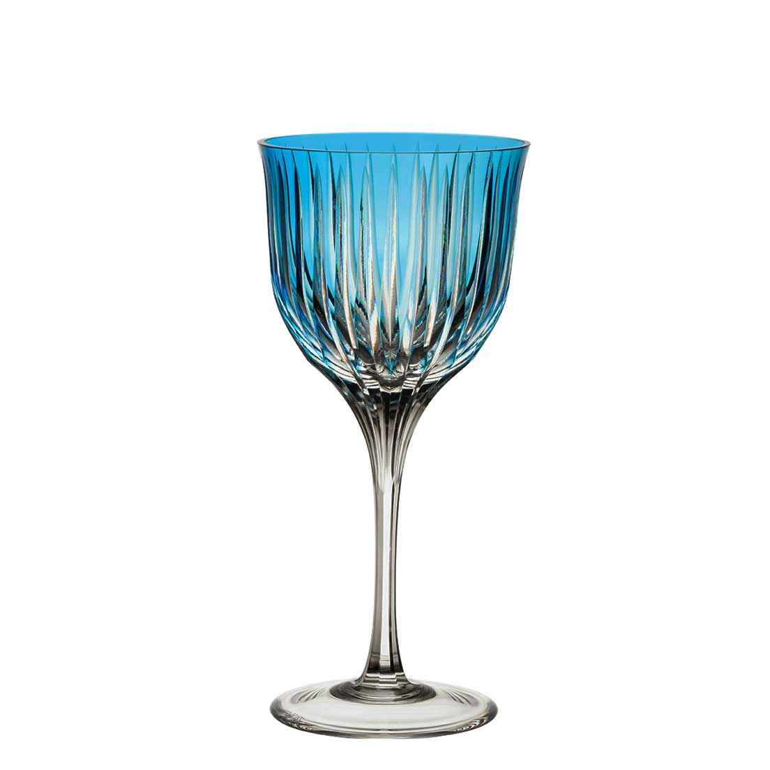 Taça De Cristal Strauss Água 520ml - Azul Claro - 225.101.150.016 Azul