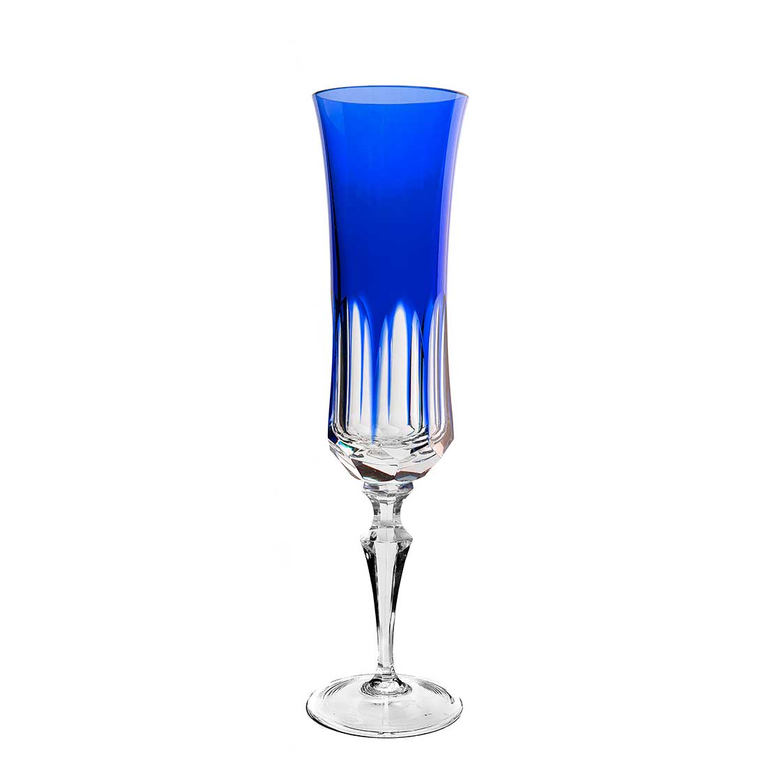 Taça De Cristal Strauss Champagne 210ml - Azul Escuro - 119.107.055.012 Azul