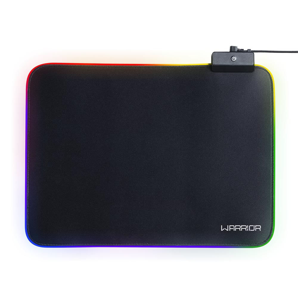 Mousepad Cronos Gamer Flexível Rgb Warrior - Ac333 Warrior