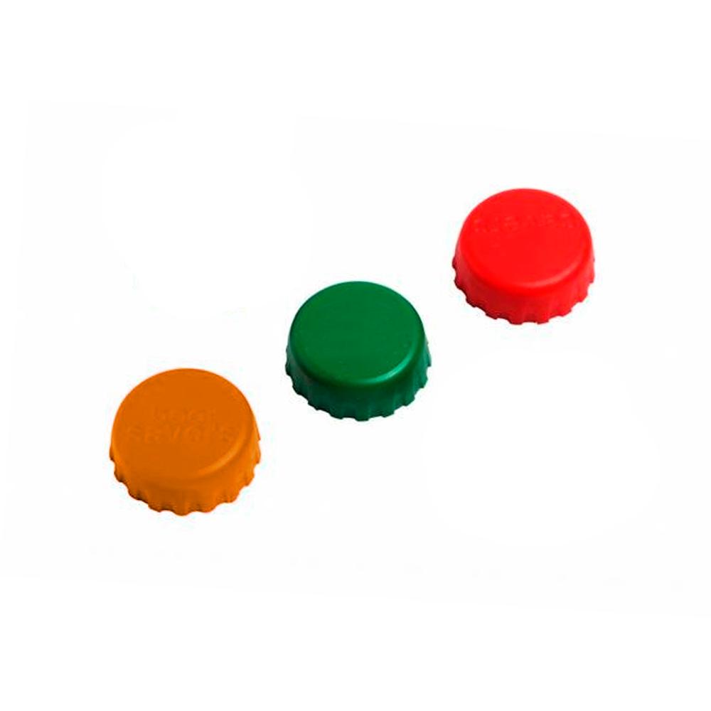Tampas Para Garrafa Em Silicone Com 3 Peças - Prana Prana