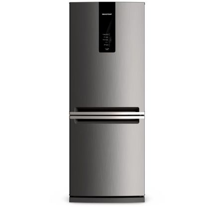 Geladeira Brastemp Frost Free Inverse 443 litros cor Inox com Turbo Ice - BRE57AK 110V Geladeira Brastemp Frost Free Inverse 443 litros cor Inox com Turbo Ice - BRE57AK 110V