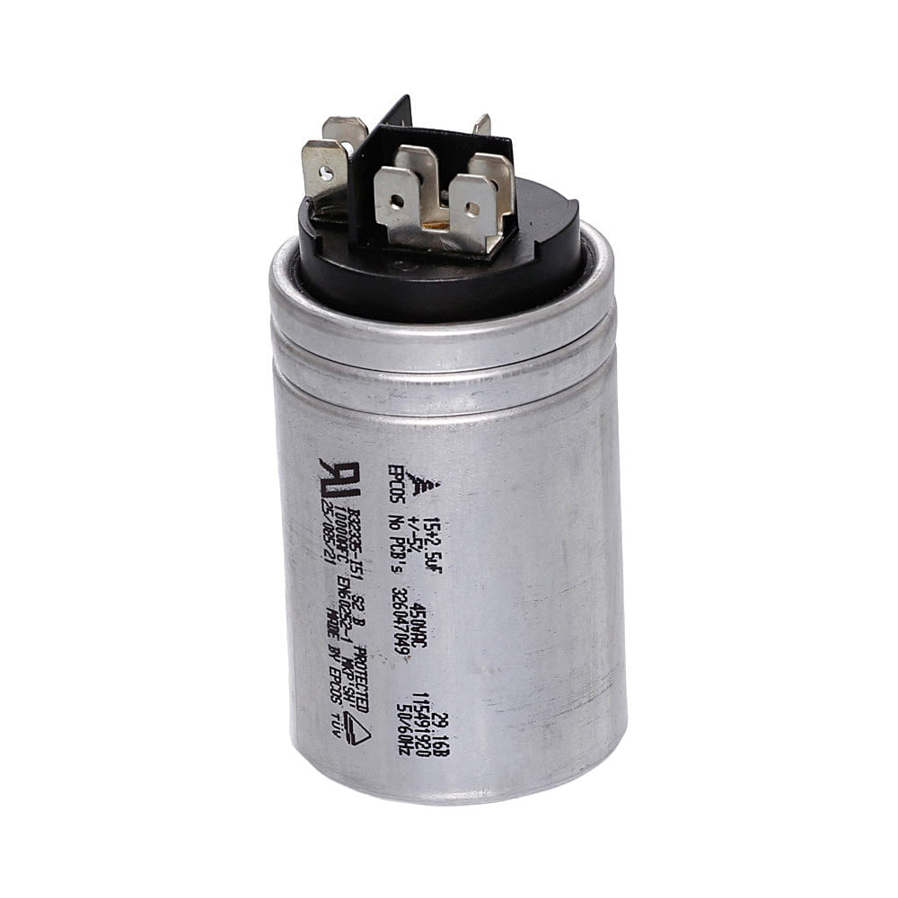 Capacitor Duplo 15Uf 450Vac Para Ar Condicionado Split Consul - W11166156 W11166156