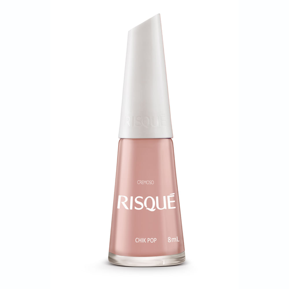 Esmalte Risqué Rosa Cremoso Chic Pop 8ml