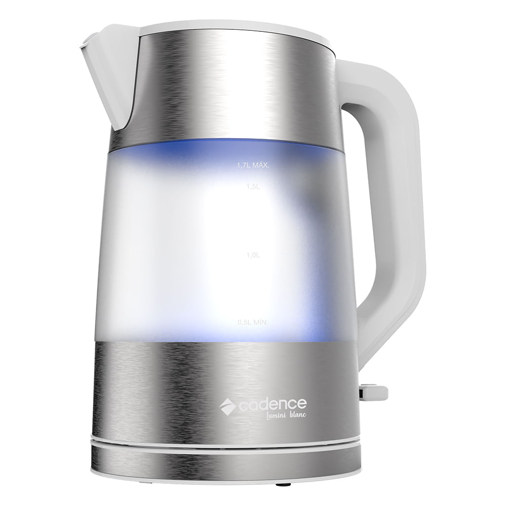 Chaleira Elétrica Cadence Lumini Blanc 1,7L 110V