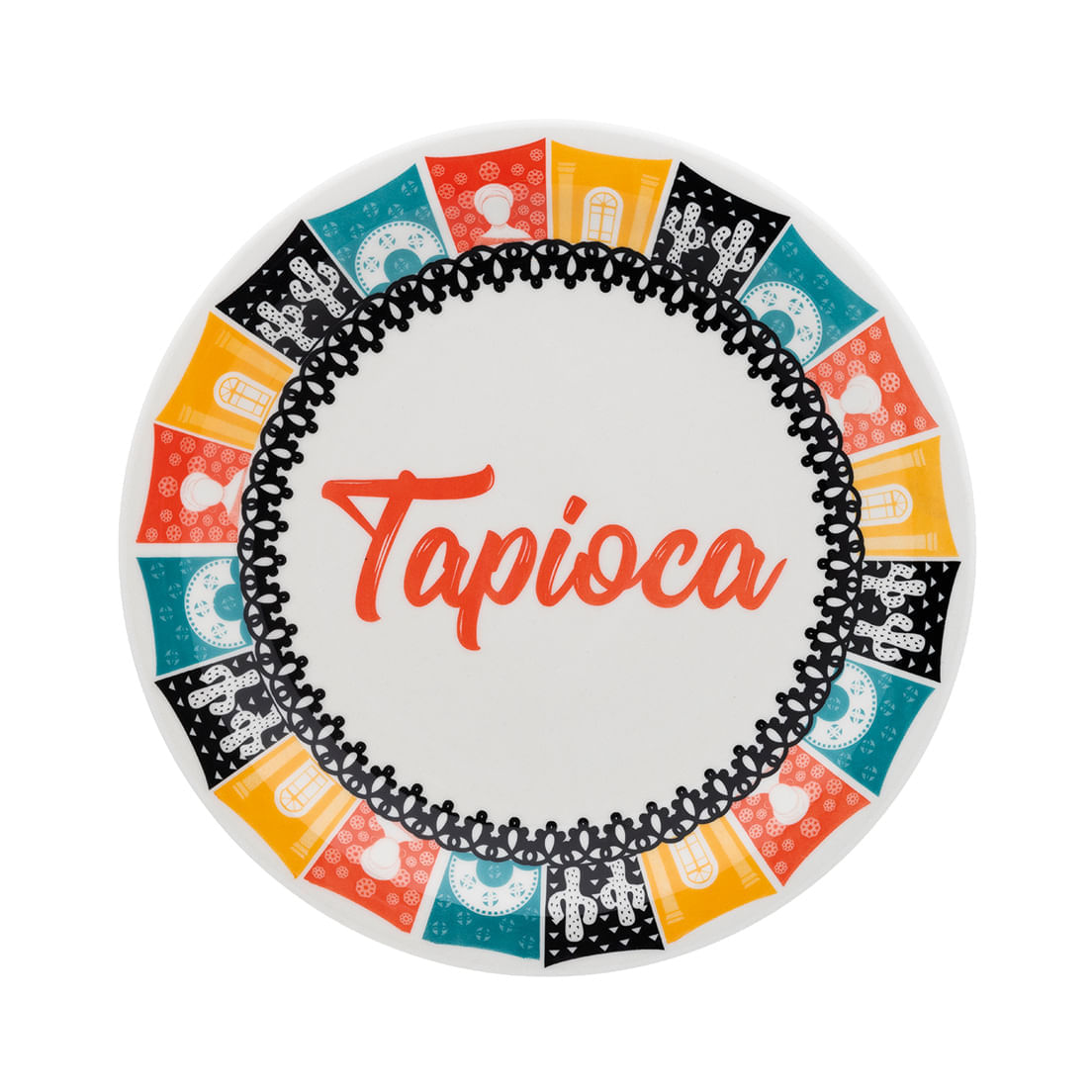 Prato Raso 26 Cm Tapioca Oxford