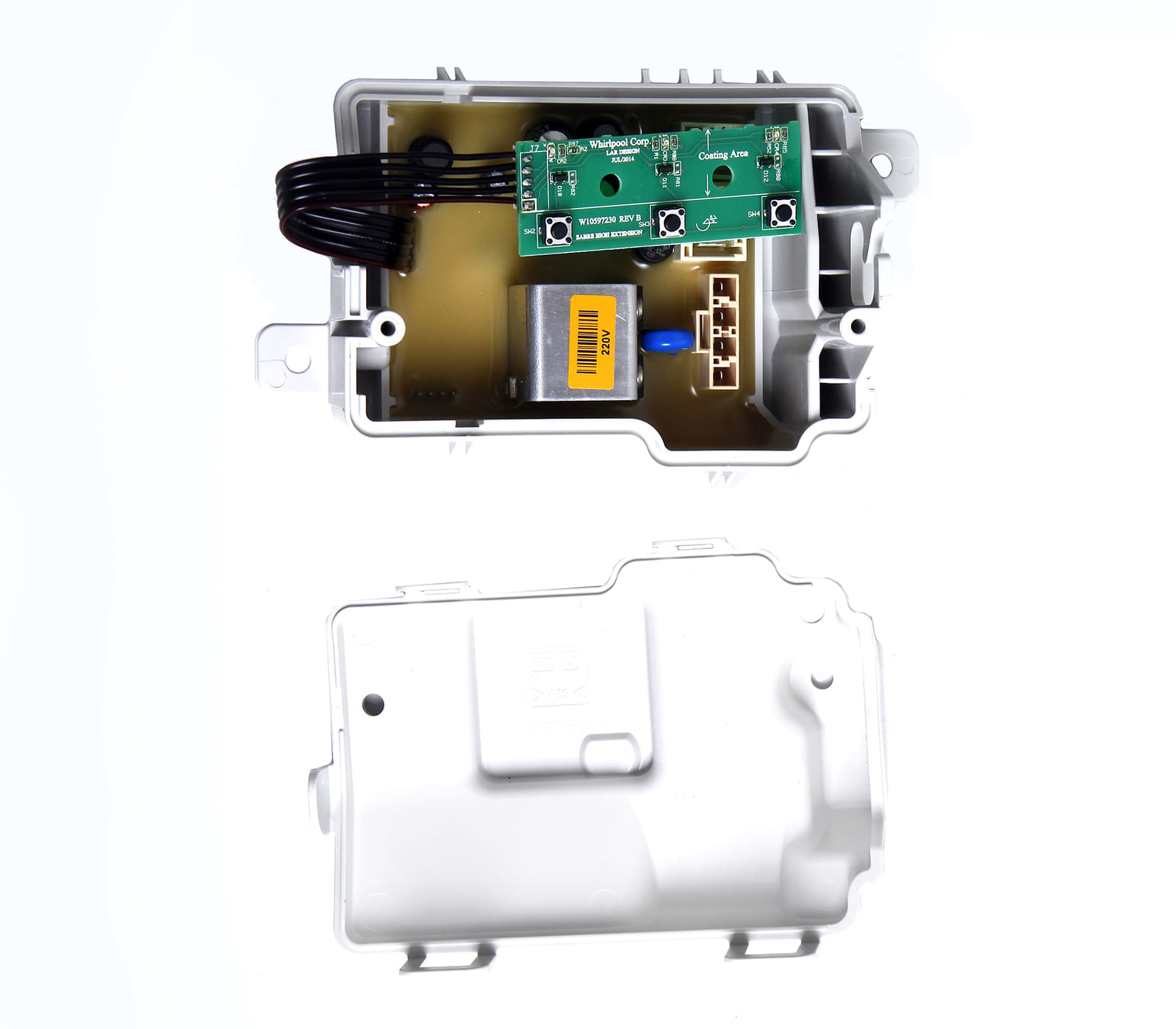 Controle Eletrônico 220V Para Máquina De Lavar Consul - W10737721 W10737721