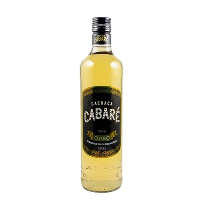 7. Cachaça Ouro 700ml - Cabaré
