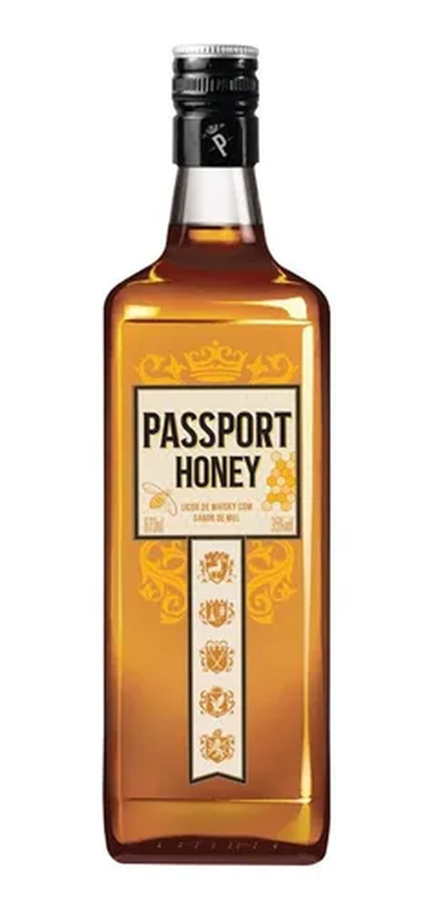 Licor Whisky Passport Honey Licor De Mel 670ml Passport Scotch