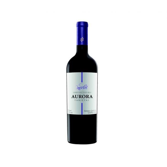 Vinho Aurora Varietal Merlot 750ml Cooperativa Vinicola Aurora