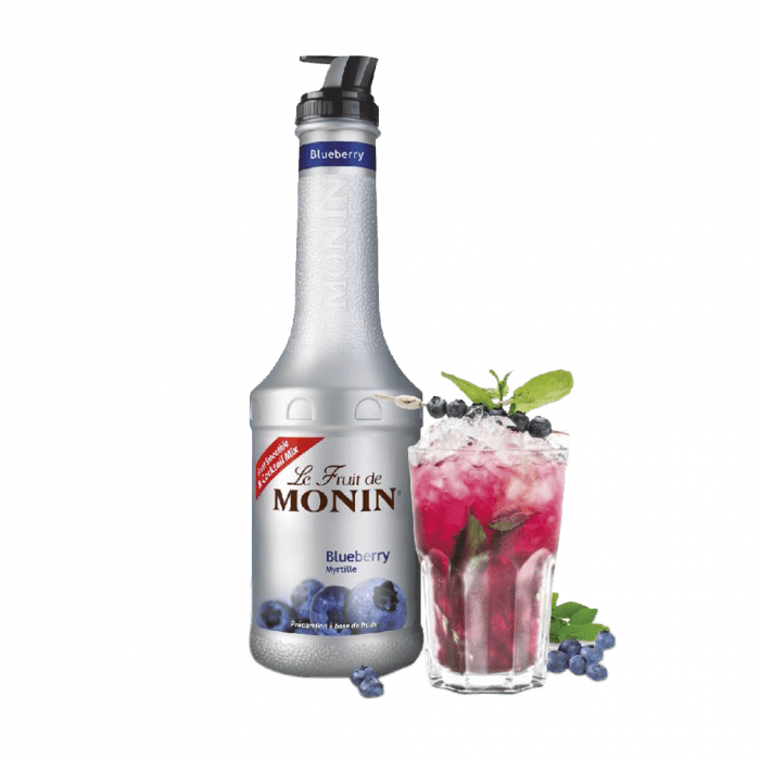 Pure De Fruta Monin Mirtilo - Blueberry 1L Monin