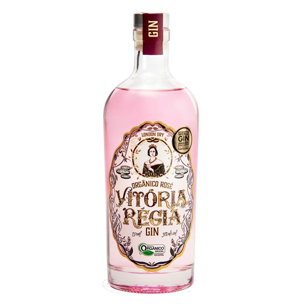 Gin Vitória Régia Rosé 750ml