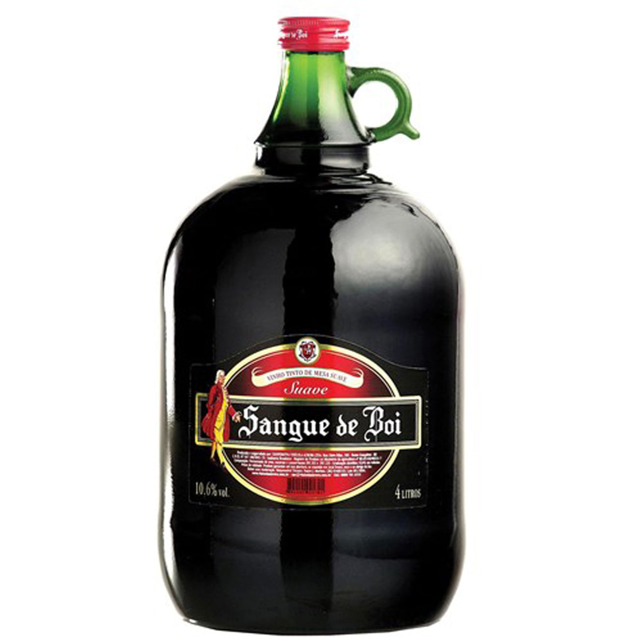 Sangue De Boi Tinto Suave 4000ml