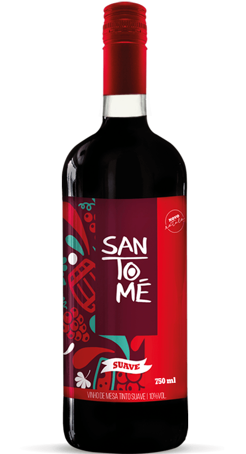 Vinho Santomé Tinto Suave 750ml