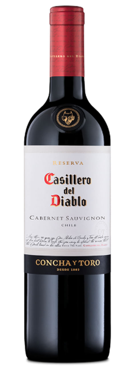 Vinho Casillero Del Diablo Cabernet Sauvignon 750ml