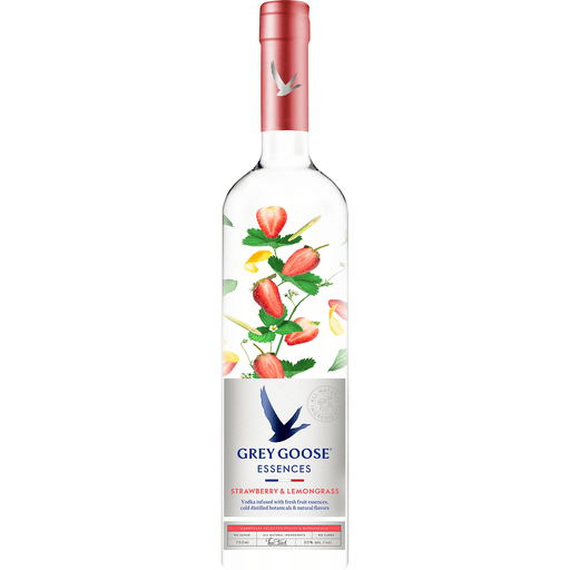 Vodka Grey Goose Essences Strawberry E Lemongrass 750ml