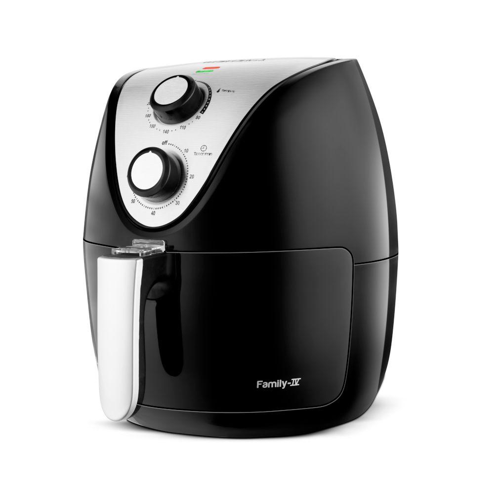 Fritadeira Elétrica Sem Óleo Family Iv Preta 3,5L 1500W Mondial Af-30I 220V