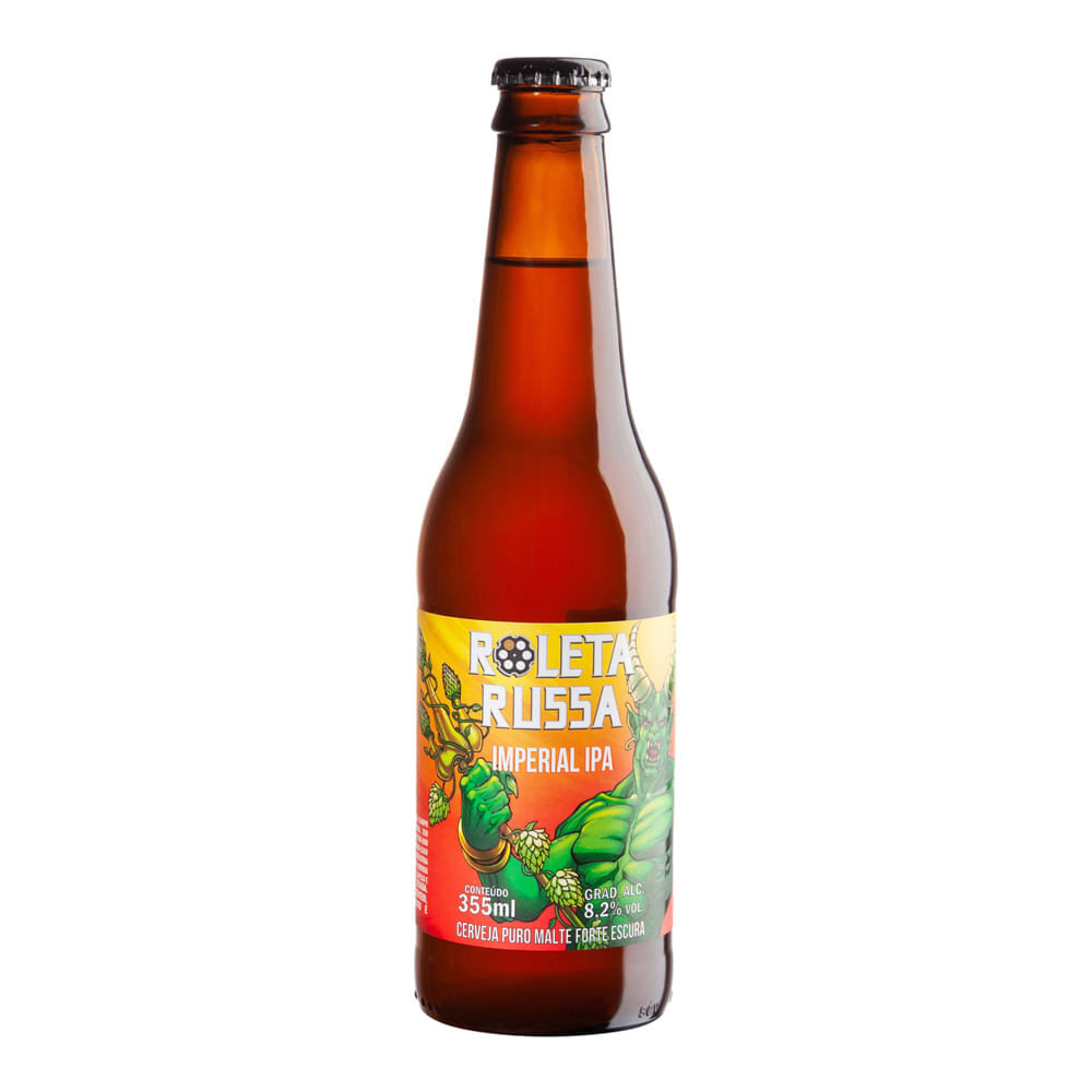 Cerveja Roleta Russa Imperial Ipa 355ml