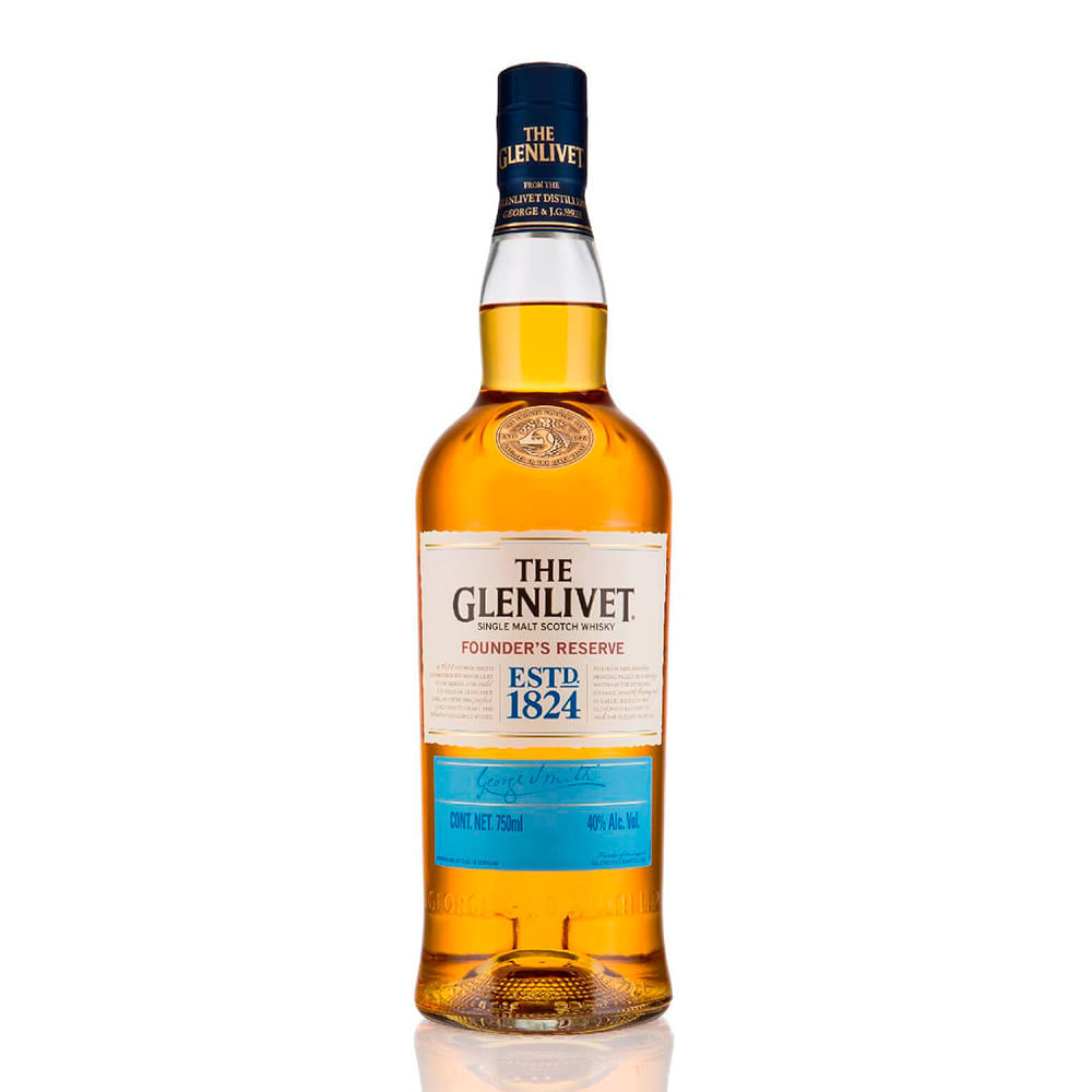 Whisky The Glenlivet Founder's Reserve Single Malt Escocês 750ml Glenkinchie