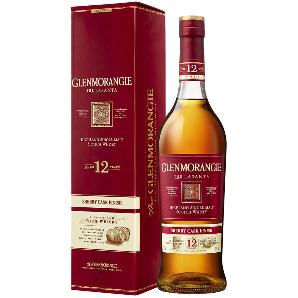 Whisky Glenmorangie The Lasanta 12 Years 750ml Glenmorangie