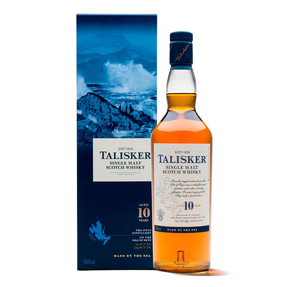 Whisky Talisker 10 Anos 750ml Talisker