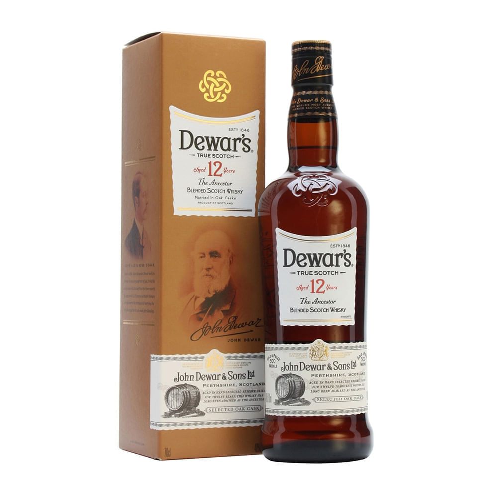 Whisky Escocês Dewar's 12A 750ml Dewar's