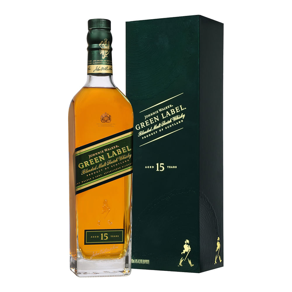 Whisky Johnnie Walker Green Label 750ml Johnnie Walker