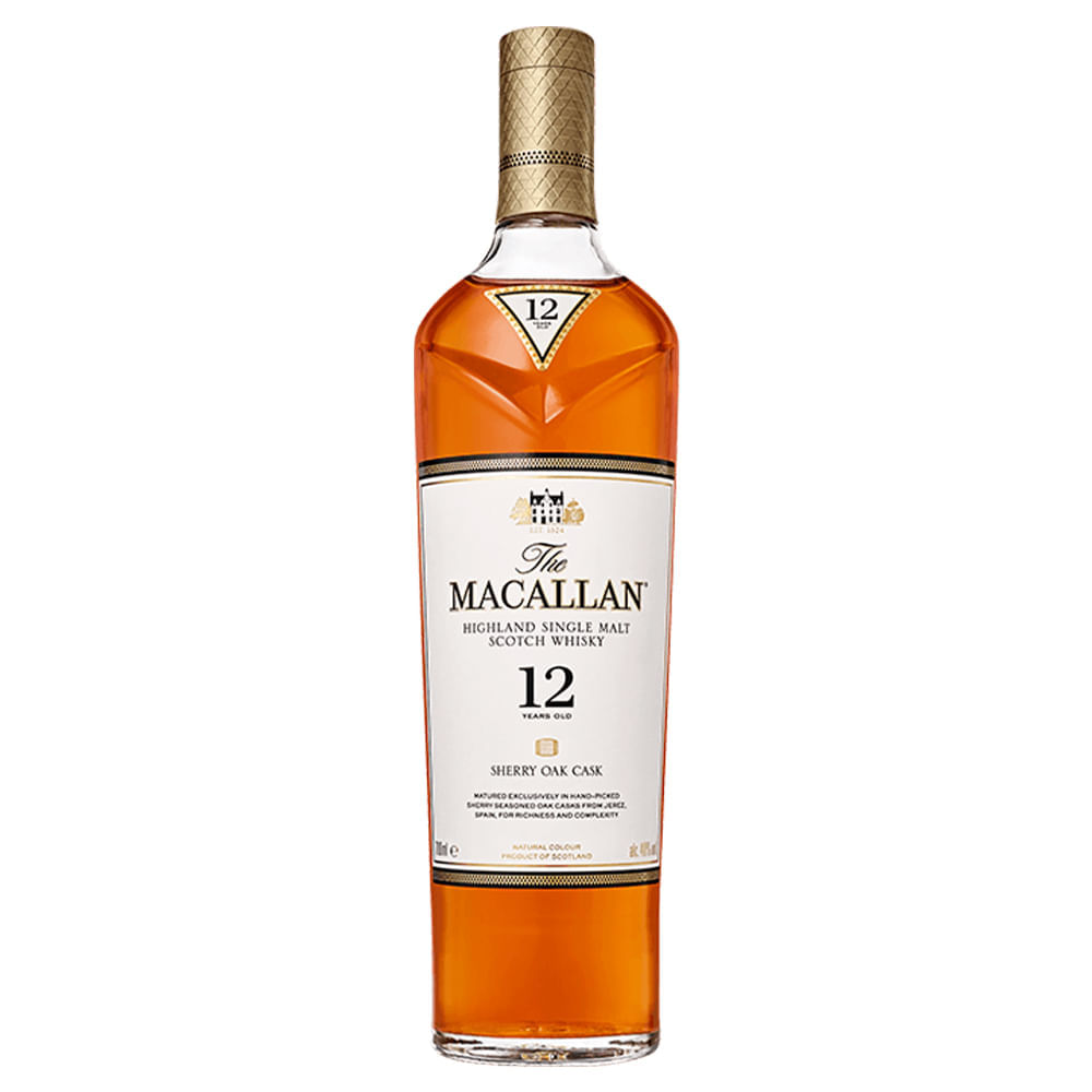 Whisky 12 Years Old Sherry Oak Cask The Macallan 700ml Macallan