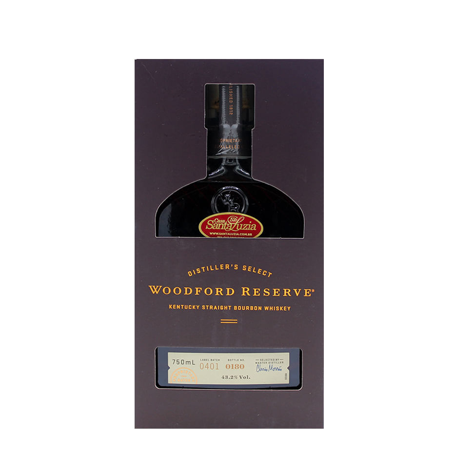 Whiskey Bourbon Woodford Reserve 750ml Woodford Reserve