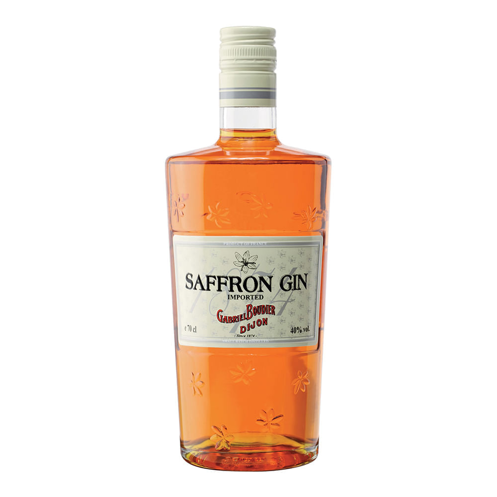 Gin Saffron Francês Gabriel Boudier 700ml Gabriel Boudier