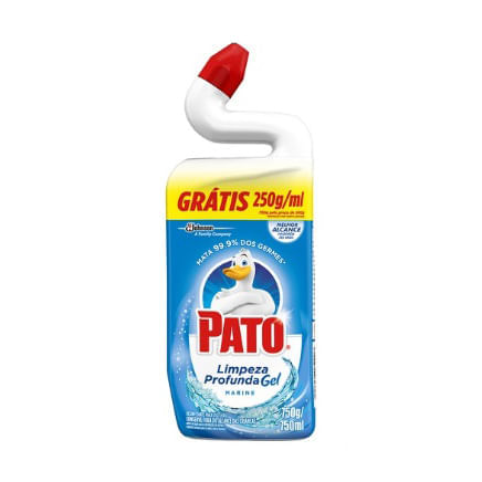 Limpador De Banheiro Limpeza Profunda Marine Pato 750ml Pato